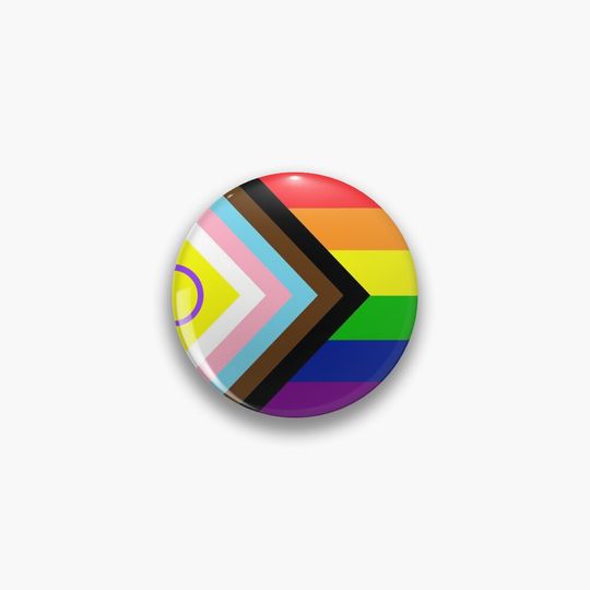 Discover 2021 Intersex-Inclusive Progress Pride Flag Pin