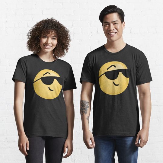 Discover Sunglasses Emoji T-Shirt