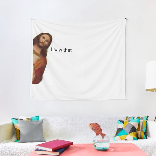 Discover jesus saw that Tapestry
