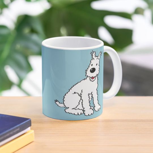 Discover Snowy dog Tin Tin Coffee Mug