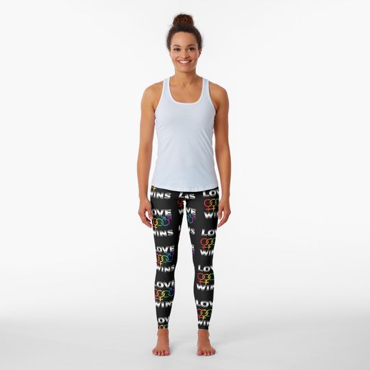 Discover LGBT Love Wins Leggings