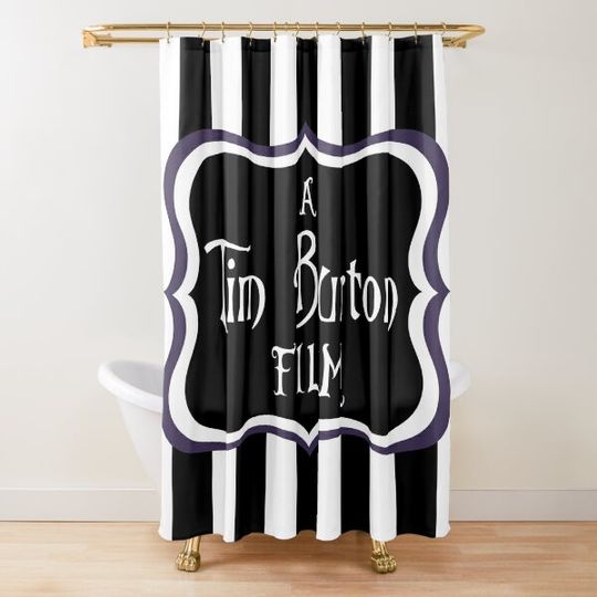 Discover A Tim Burton Film Shower Curtain