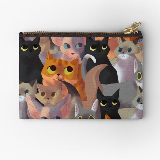 Discover Lotsa cats Makeup Bags