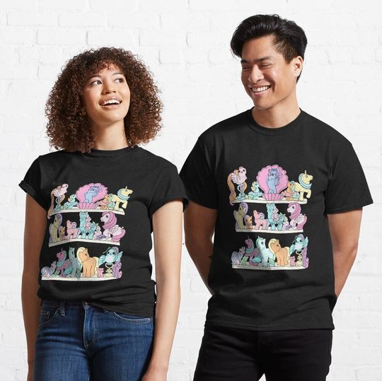 Discover Vintage toys shelfie 4 by Serelagatta T-Shirt