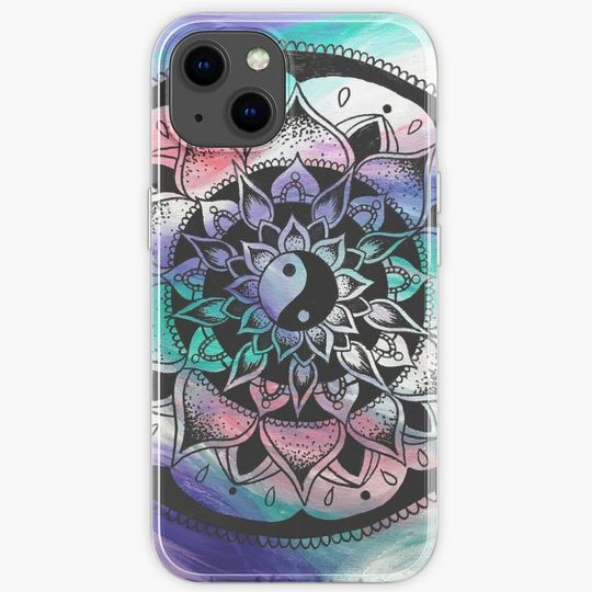 Discover Tie Dye Balance  iPhone Case