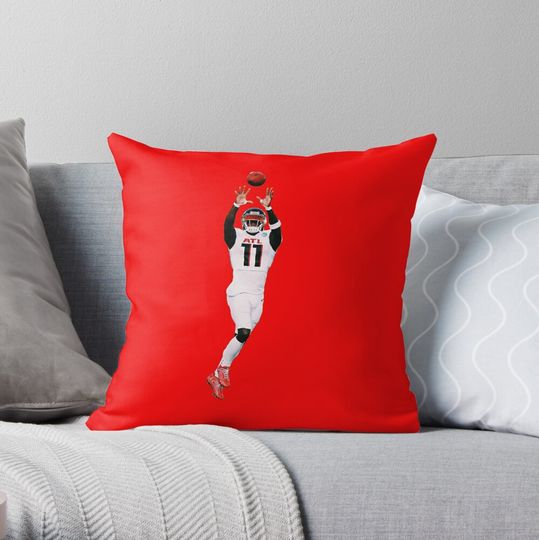 Discover Julio Jones Throw Pillow