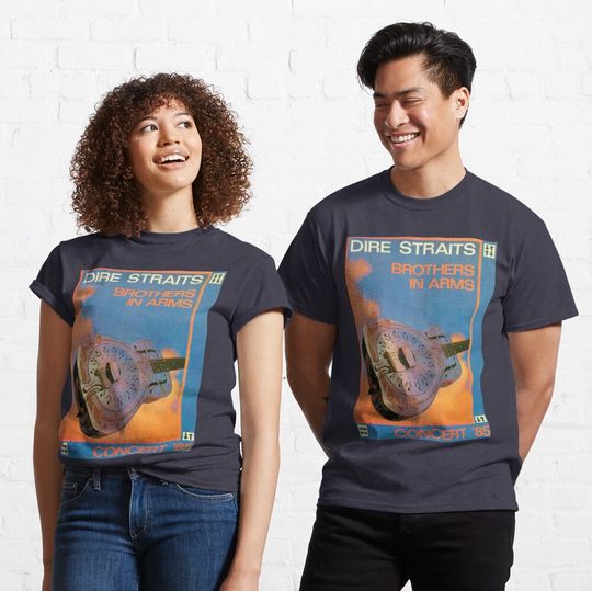Discover Dire Straits In Concert Classic T-Shirt