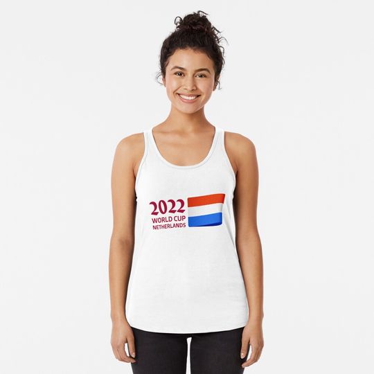 Discover NETHERLANDS world cup 2022 Racerback Tank Top