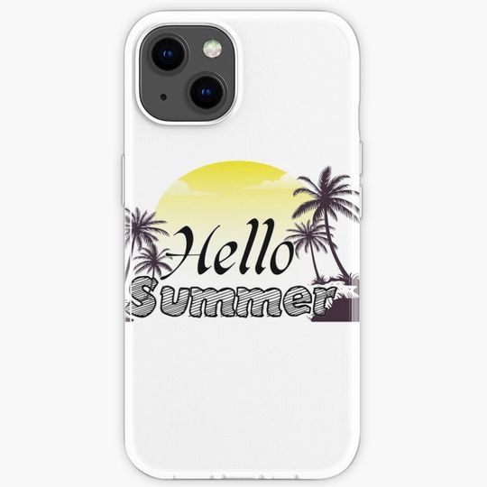Discover Hello Summer iPhone Case