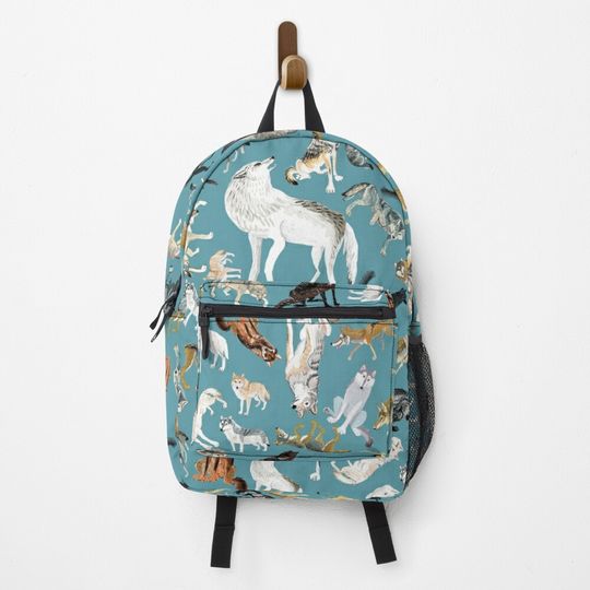 Discover Wolves Of The World Pattern 2 Backpack