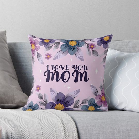 Discover Mother's Day Throw Pillow