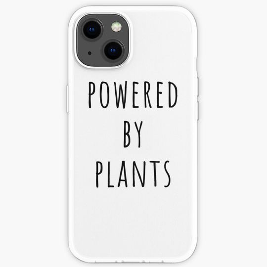 Discover Powered by plants iPhone Case