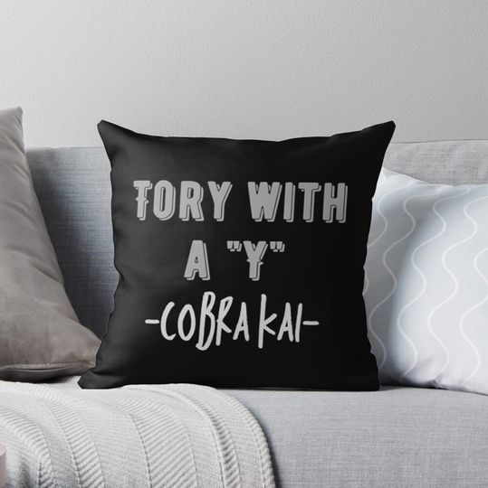Discover Cobra Kai Throw Pillow