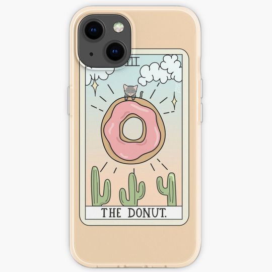 Discover DONUT READING iPhone Case