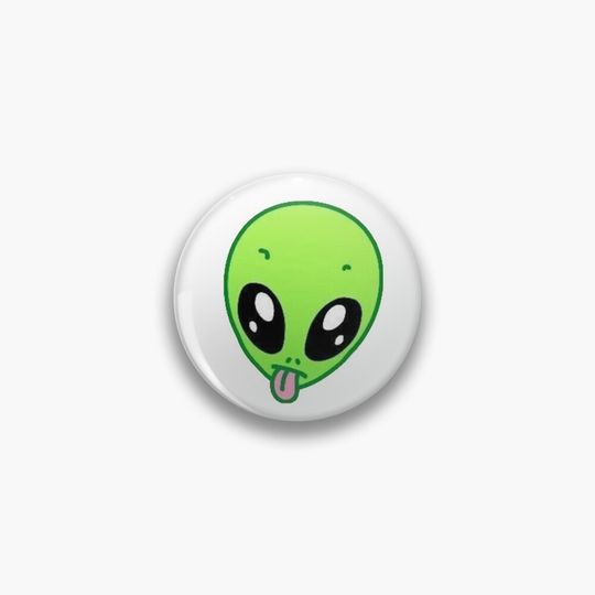 Discover Cute Alien Face Pin