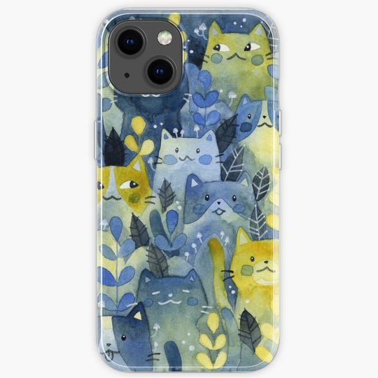 Discover kitty forest iPhone Case