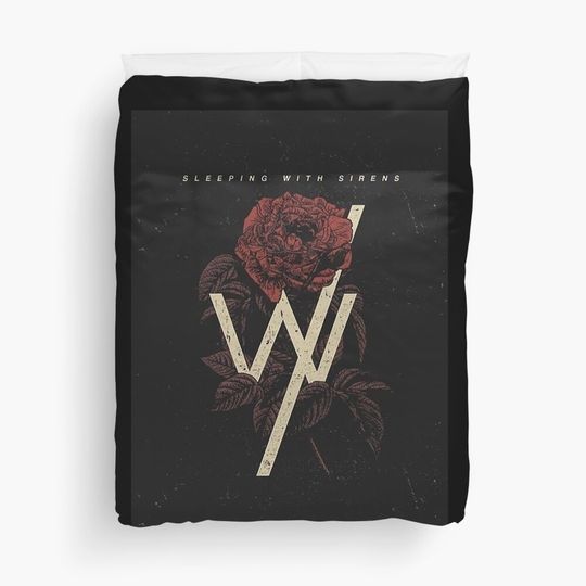 Discover Sleeping With Sirens Duvet Cover