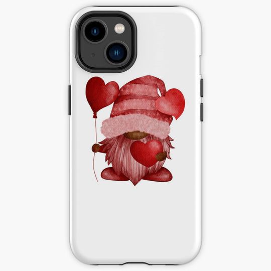Discover Love Gnome Valentine's Day iPhone Case
