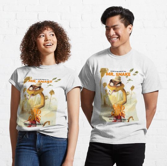 Discover Mr Snake Bad Guys Classic T-Shirt