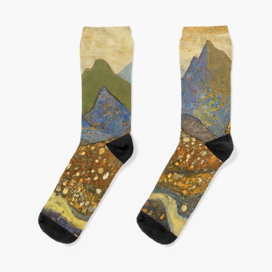 Discover Grunge Mountains Socks