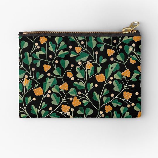 Discover Cloudberries Black Makeup Bags