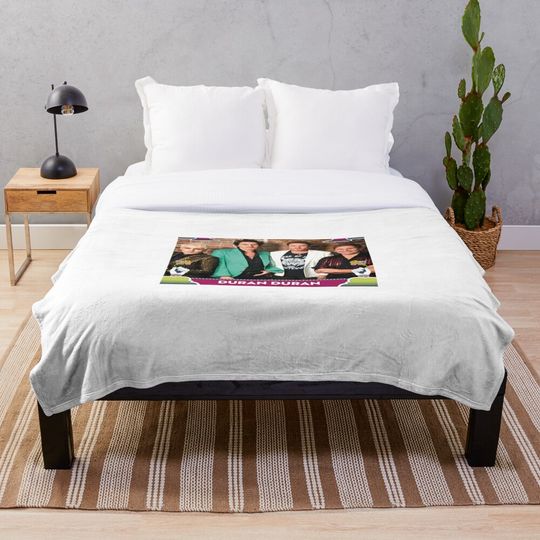Discover Duran Duran Artwork Throw Blanket