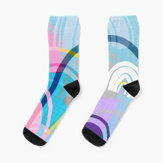 Discover Somewhere Socks