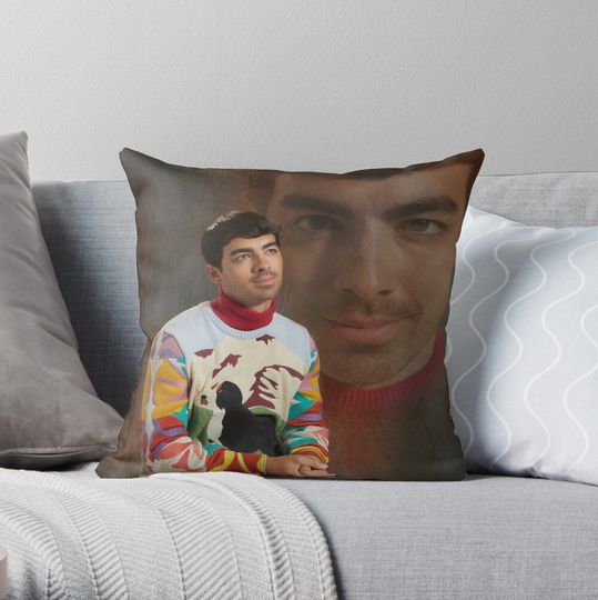 Discover Joe Jonas Throw Pillow