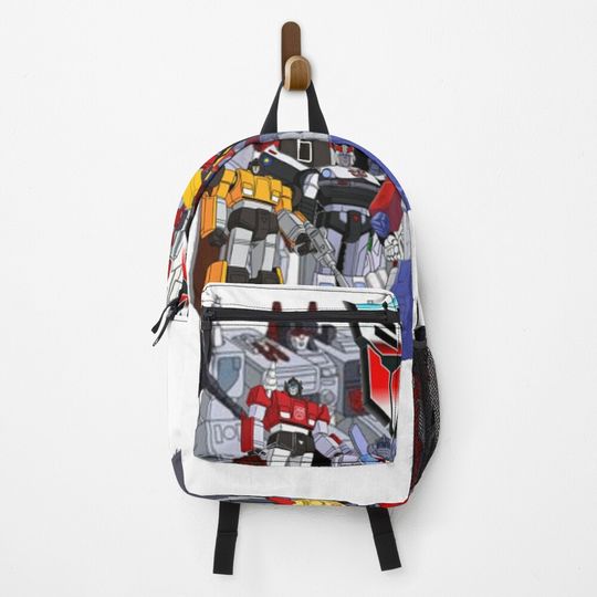 Discover Optimus prime transformers autobots Backpack
