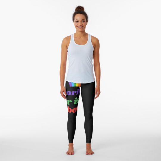 Discover My Favorite Color Is Rainbow Leggings