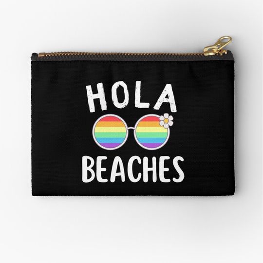 Discover Hola Beaches Summer Vacation Makeup Bags