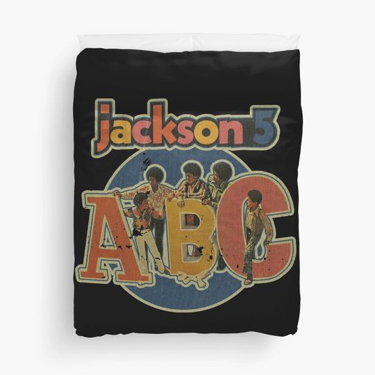 Discover FAMILY JACKSON FIVE Duvet Cover
