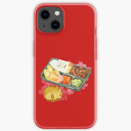 Discover Beef BBQ Bento and Bungeo-ppang Korean Foods iPhone Case