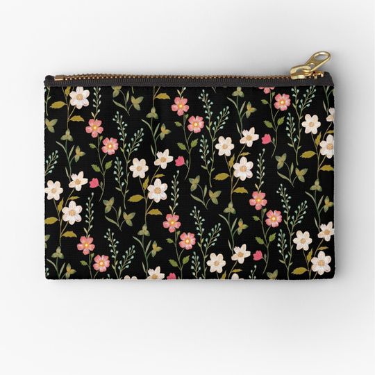 Discover Botanical Study Makeup Bags