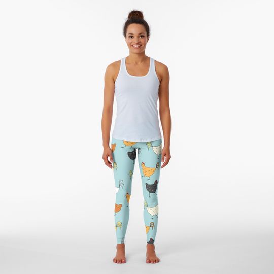 Discover Chicken Pattern Leggings