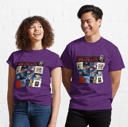 Discover DIRE STRAITS FAN ART Classic T-Shirt