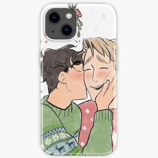 Discover Happy Holidays iPhone Case
