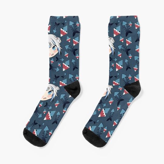 Discover Gawr Gura Socks