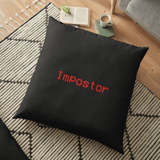 Discover Impostor Among Us Game Floor Pillow