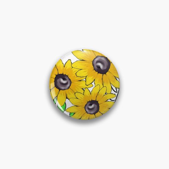 Discover Sunflower Pin, Sunflower Pin