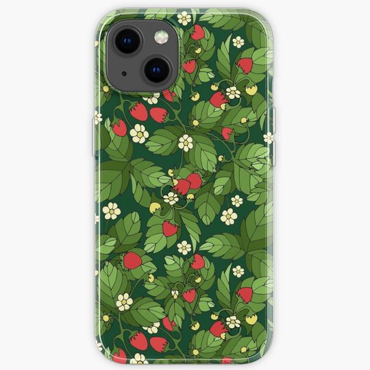 Discover Strawberry pattern iPhone Case