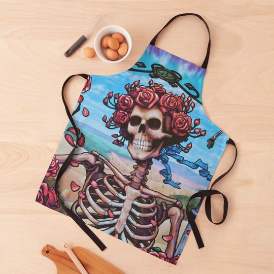 Discover Tie Dye Dead Apron