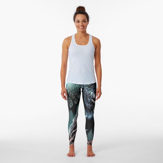 Discover The Living Vampire Morbius Poster Leggings