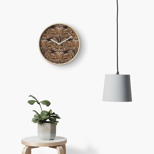 Discover Maori Tiki Clock