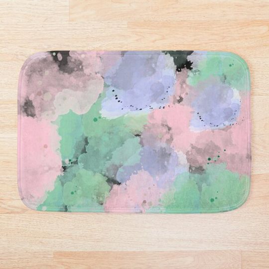 Discover Flashes of color Bath Mat