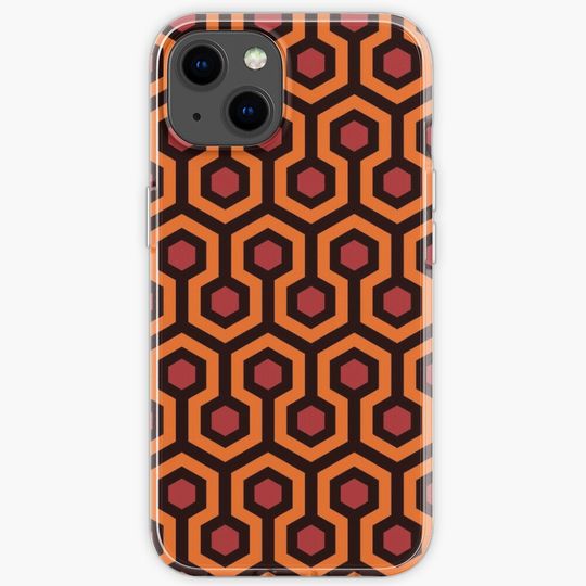 Discover Redrum Mid Century Modern MCM Overlook Hotel Shining 237 Pattern iPhone Case