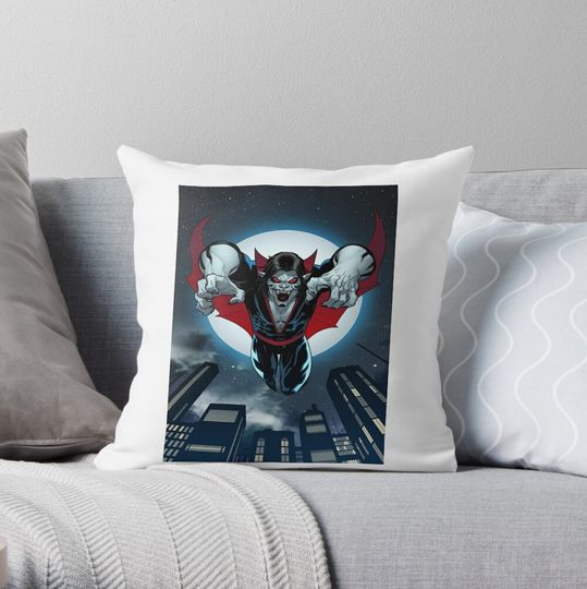 Discover Morbius 2022 Throw Pillow