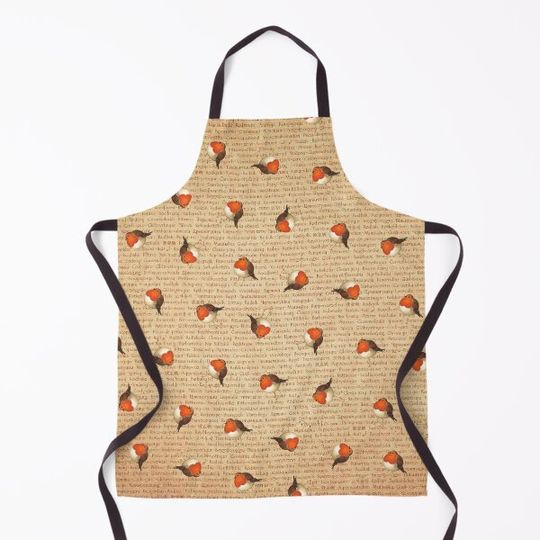 Discover Chubby Erithacus Kitchen Apron
