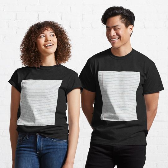 Discover Notebook Pages Classic T-Shirt