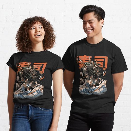 Discover The Black Sushi Dragon T-Shirt